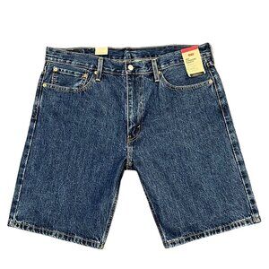 Levi’s 405 Men’s Denim Shorts Size 36-38 Blue Standard Fit Medium Wash